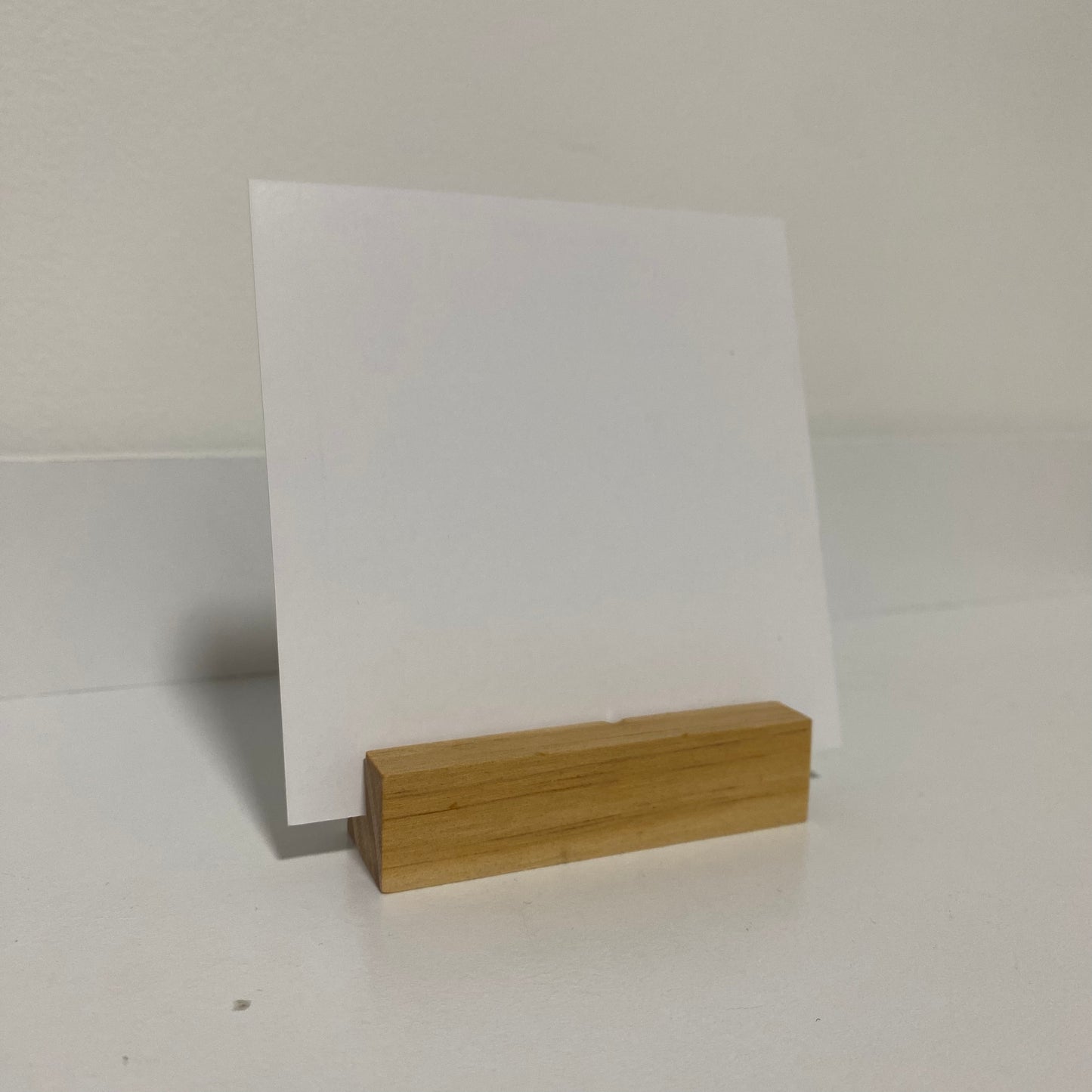 Oak Card Stand